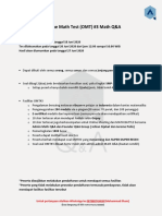 Tata Cara Pendaftaran, Petunjuk Pembayaran, Dan Sistem OMT#3 PDF