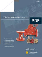 A-508K Circuit Setter Plus Calibrated Balance Valves for Accurate Flow Control
