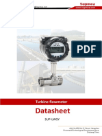 Turbine Flowmeter Datasheet