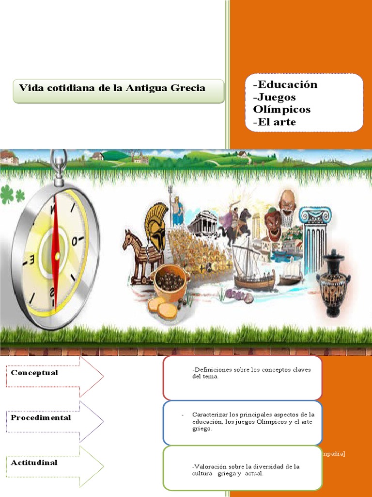 Vida Cotidiana en la Antigua Grecia | PDF | Antigua Grecia | Aprendizaje