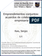 Emprendimientos Conjuntos. Colaboración Empresarial PDF