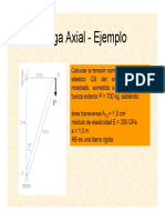 Carga Axial - Ejemplo Con Varios Casos PDF