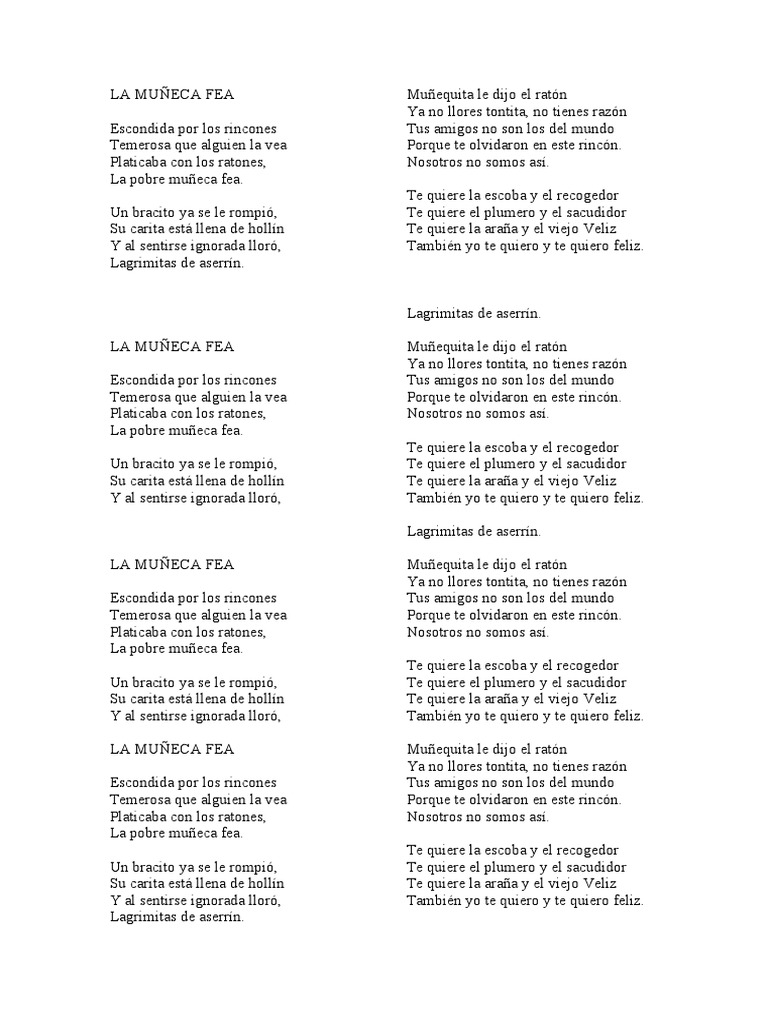 Letra de 