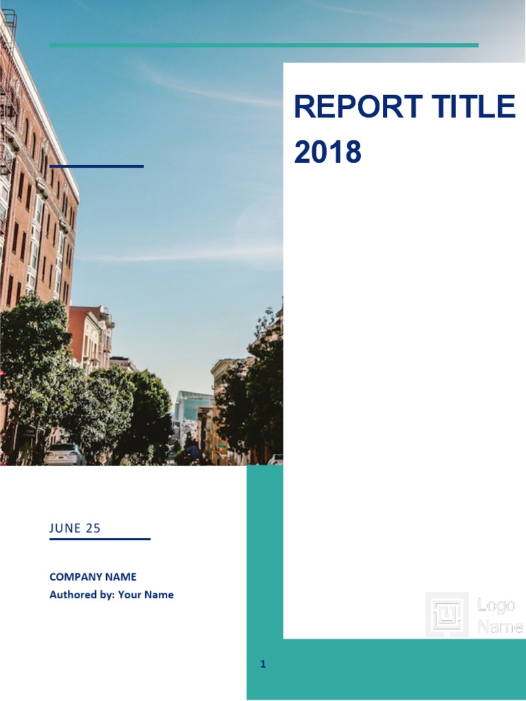 Report Title 2018 Report Title 2018: June 25 | PDF