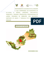 Propuesta de Modelo - Región Ixmiquilpan PDF