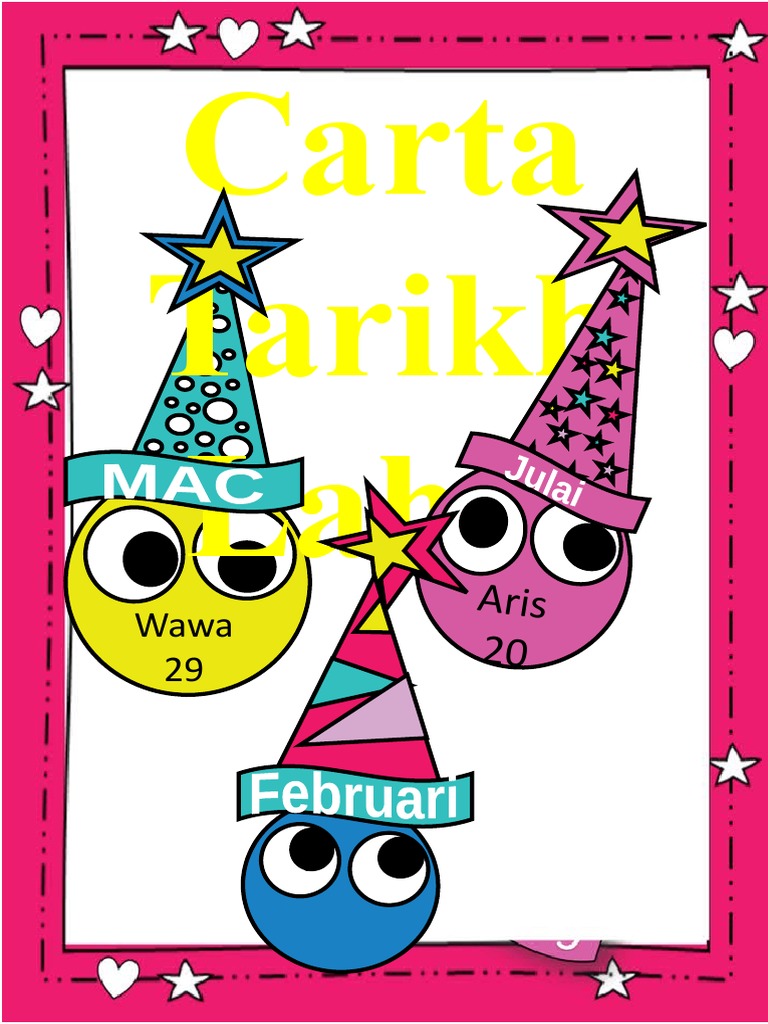 Carta Tarikh Lahir | PDF