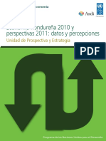 Economía Hondureña 2010