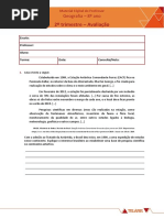 Telaris Geo 8 Ano 2 Trimestre Avaliacão