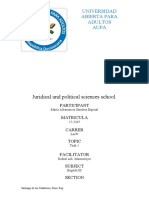 Juridical and Political Sciences School.: Universidad Abierta para Adultos Aupa