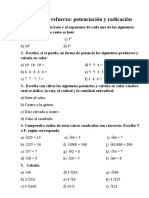 Taller - Potenciación y Radicaciónnnn