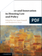 Evidence and Innovation in Housing Law and Policy