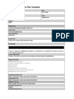 Final Project Lesson Plan Template: Name Date