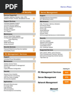 EagleEye IT Service Plans