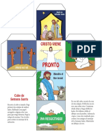 Cubos de Semana Santa Color PDF