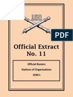 158th Field Artillery Official Extract No. 11