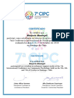 Certificado Voluntarios CIPC50