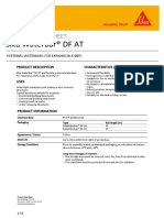 Sika Waterbar® DF AT: Product Data Sheet