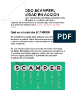 El Método Scamper