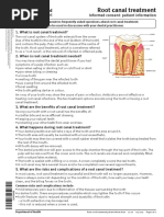 What Is Root Canal Treatment?