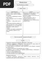 Fluxograma de Diagnóstico e Tratamento da Hantavirose