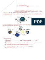 Ficha Movimientos de La Tierra