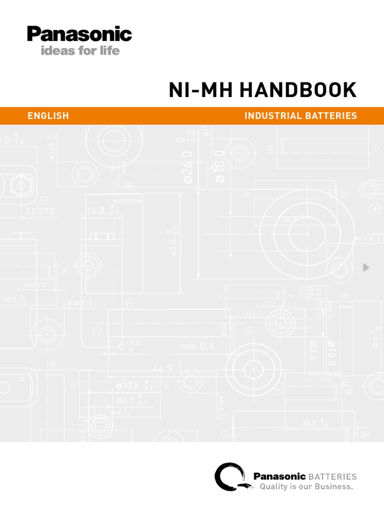 NiMh Handbook English Industrial Batteries Download Free PDF