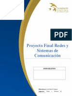 Proyecto Final Redes y Sistemas de Comunicación