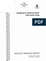 Workbook For Chemical Reactor Relief System Sizing PDF