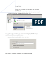 Tasksheet 10 Deploy Printer Using Group Policy PDF