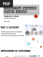 My Lecture On CLUSTER ANALYSIS PDF