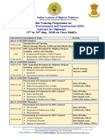 Engineering, Procurement and Construction (EPC) Contract For Highways