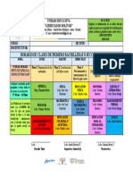 Horario Del 1 Bgu Matutina