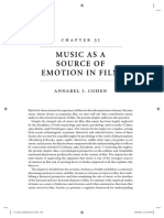 Music As A Source of Emotion in Film: Annabel J. Cohen