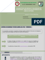 Normativas de seguridad laboral Honduras y protocolos reactivación obras Perú