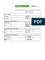 Method Statement Format