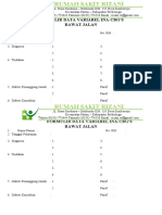 Formulir Data Variabel Ina CBGS RJ