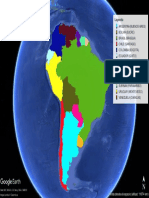 Mapa de Sudamerica