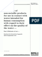 BS 6920-2.4-2014 - Methods For Test - Growth of Aquatic Micro-Organisms Test