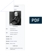 Charles Babbage: KH FRS