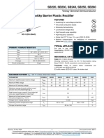 SB220, SB230, SB240, SB250, SB260: Vishay General Semiconductor