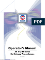Operator's Manual: AT, MT, HT Series On-Highway Transmissions