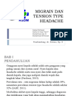 Migrain Pendahuluan DD TX Prognosis Kesimpulan