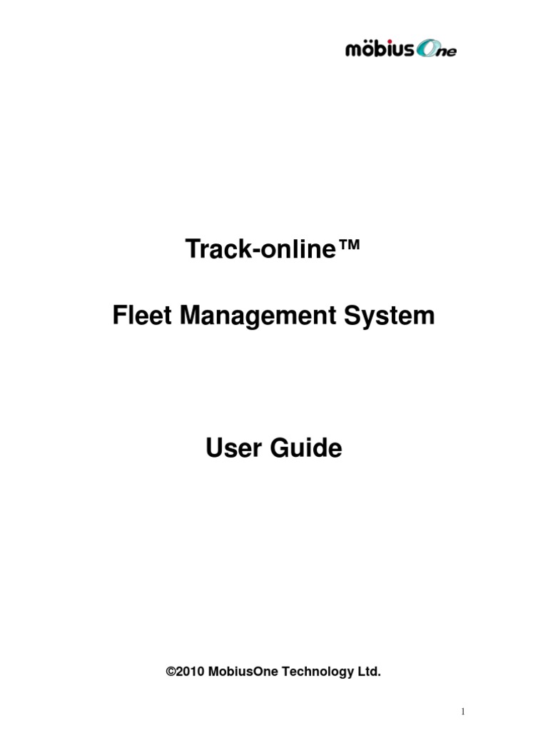 Track-Online System-User Guide | PDF | Login | Double Click