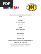 Diploma in Early Childhood Education