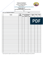 SBM LIST OF FRUSTRATION