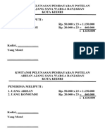 Kwitansi Pelunasan Pembayaran Potelan PDF