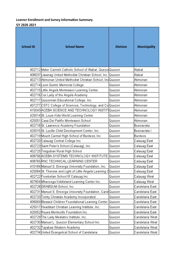 FINAL C1ES 108903 New Reporting Template For LESF | PDF | Internet ...
