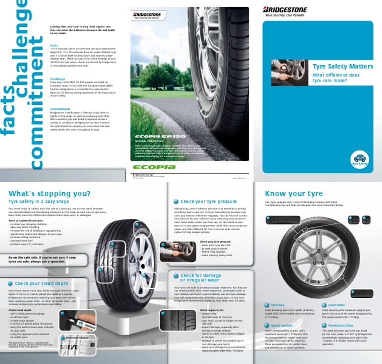 Bridgestone Tyre Safety PDF | PDF | Tire | Vehicles