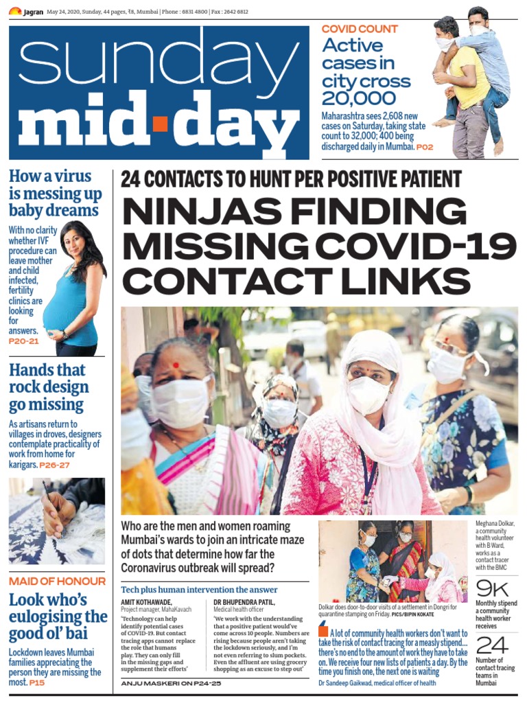 Ninjas Finding Missing Covid-19 Contact Links 24 Contacts To Hunt Per Positive Patient PDF Hospital Nursing Home Care