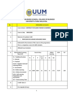 Latest Syllabus BWSS2093 CONTRACT IN ISLAMIC FINANCE BANKING